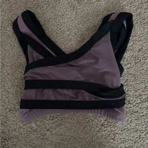 Five Dancewear Wrap Around Sports Bra / Size: Youth Large / Lightly Worn /